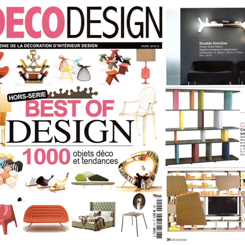 Etagère et chevet Best of design. Etagère design modulable Tu-Lis-Pied dans DécoDesign hiver 2012-2013, mobilier design modulable sur mesure et coloré Les Pieds Sur La Table-2