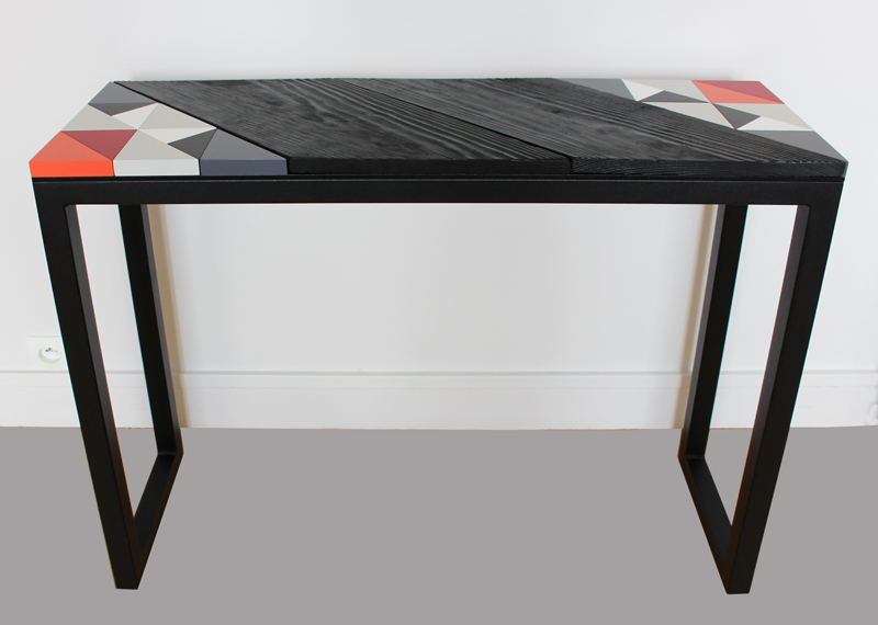 Console Origami 10 ans Série Limitée éditée en 10 exemplaires numérotés Design mobilier contemporain Les Pieds Sur la Table