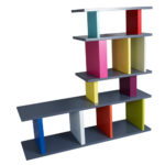 bibliothèque étagère modulable sur mesure design et en couleurs en L mobilier Les Pieds Sur La Table