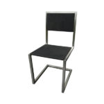 chaise d'extérieur design caoutchouc recyclé Pied-Tine par Les Pieds Sur la Table detouré