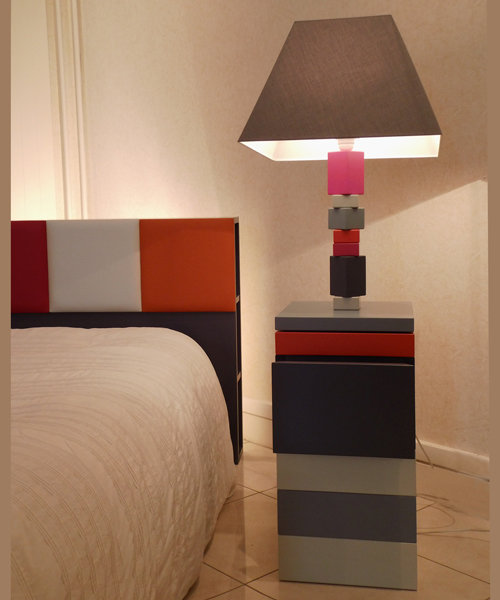 lampes en couleurs Pied-Jeu mobilier Les Pieds Sur La Table