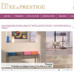 Mobilier design sur mesure dans Luxe&Prestige : mobilier modulable et pétillant de couleurs Les Pieds Sur la Table